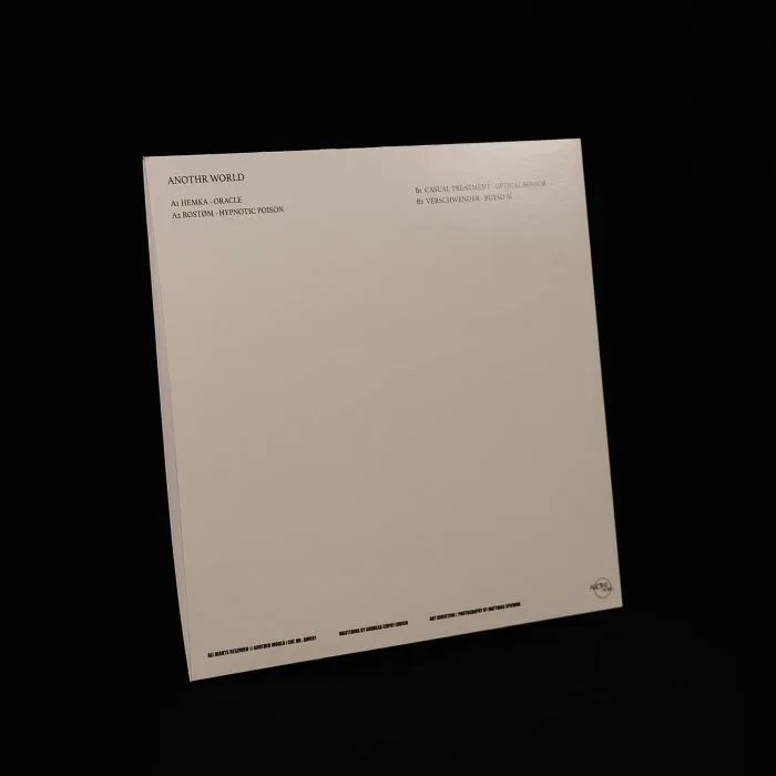 Back cover — HEMKA / ROSTOM / CASUAL TREATMENT / VERSCHWENDER — AW 001