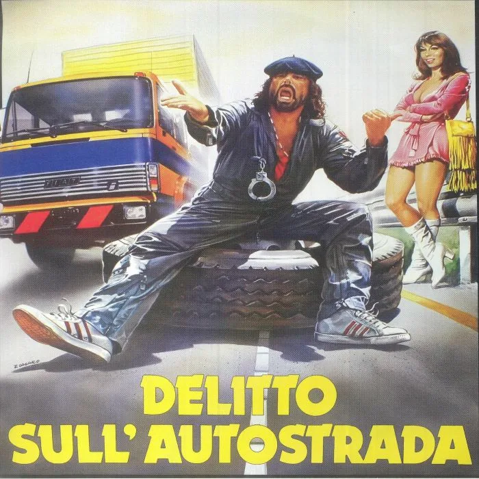 Лицевая сторона обложки — Franco MICALIZZI — Delitto Sull'autostrada (Soundtrack)