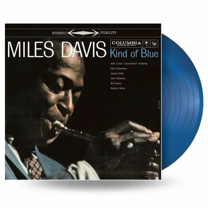 Лицевая сторона обложки — Miles DAVIS — Kind Of Blue