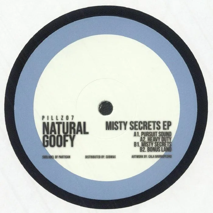 Back cover — NATURAL GOOFY — Misty Secrets EP