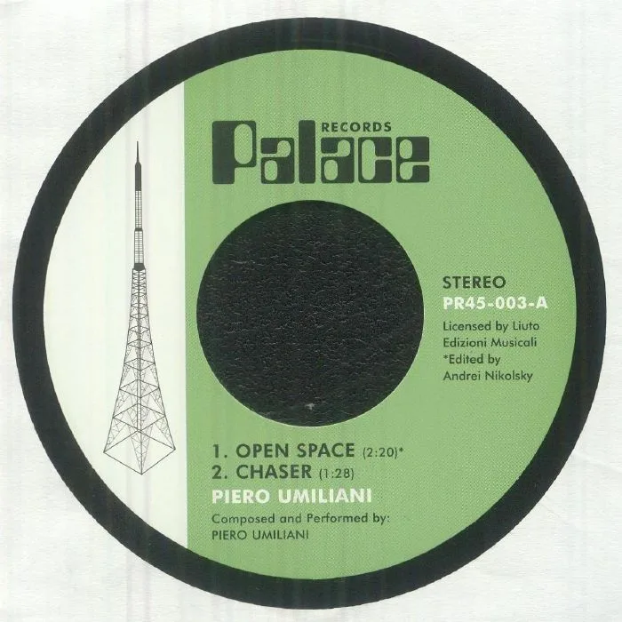 Front cover — Piero UMILIANI — Open Space EP