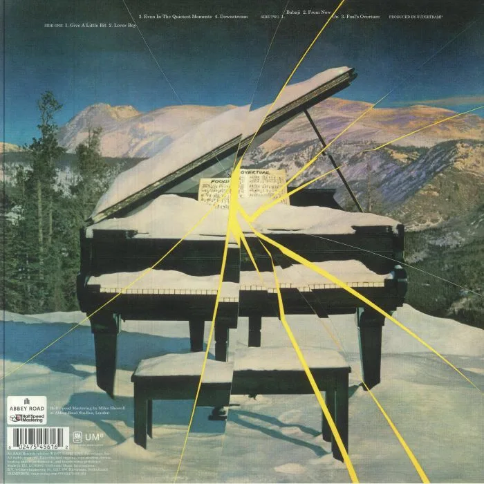 Обратная сторона обложки — SUPERTRAMP — Even In The Quietest Moments (reissue)