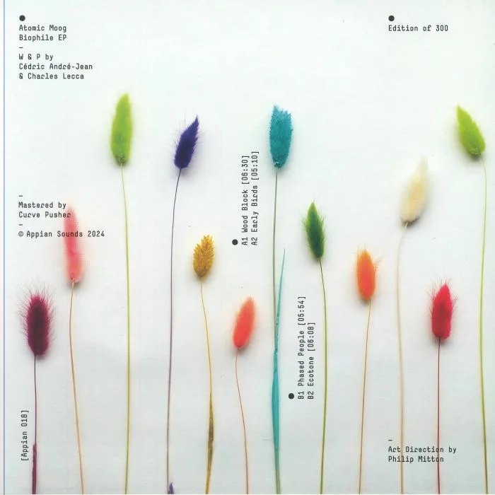 Back cover — ATOMIC MOOG — Biophile EP