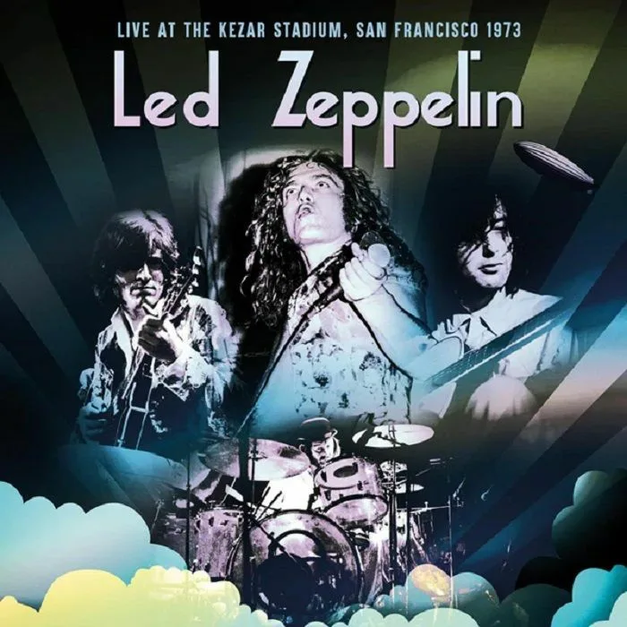 Front cover — LED ZEPPELIN — Live At The Kezar Stadium San Francisco 1973