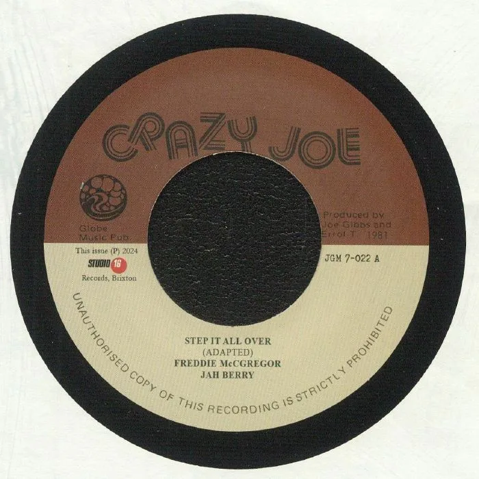 JAH BERRY / FREDDIE McGREGOR / JOE GIBBS & THE PROFESSIONALS — Step It All Over