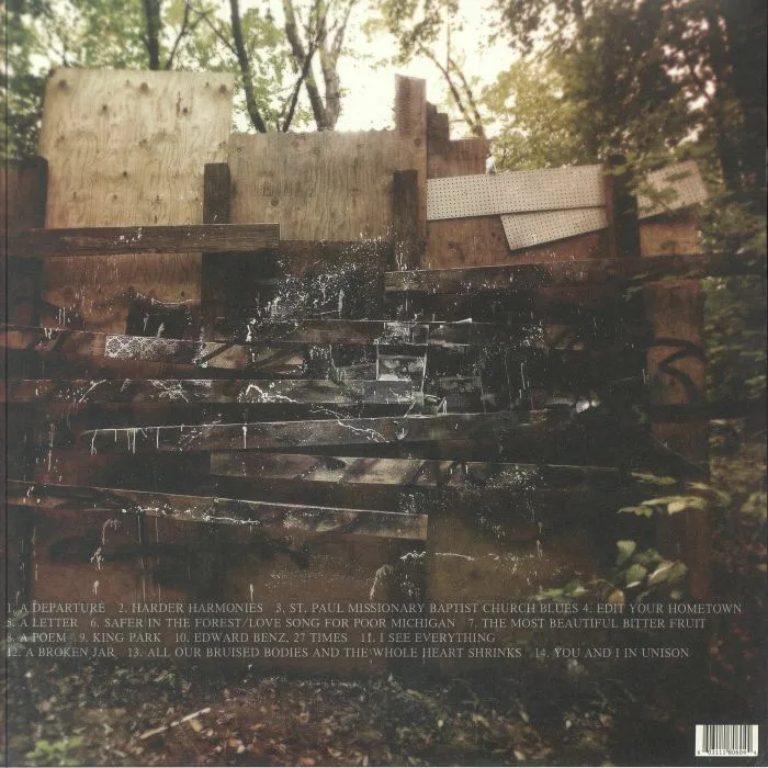 Обратная сторона обложки — LA DISPUTE — Wildlife (reissue)