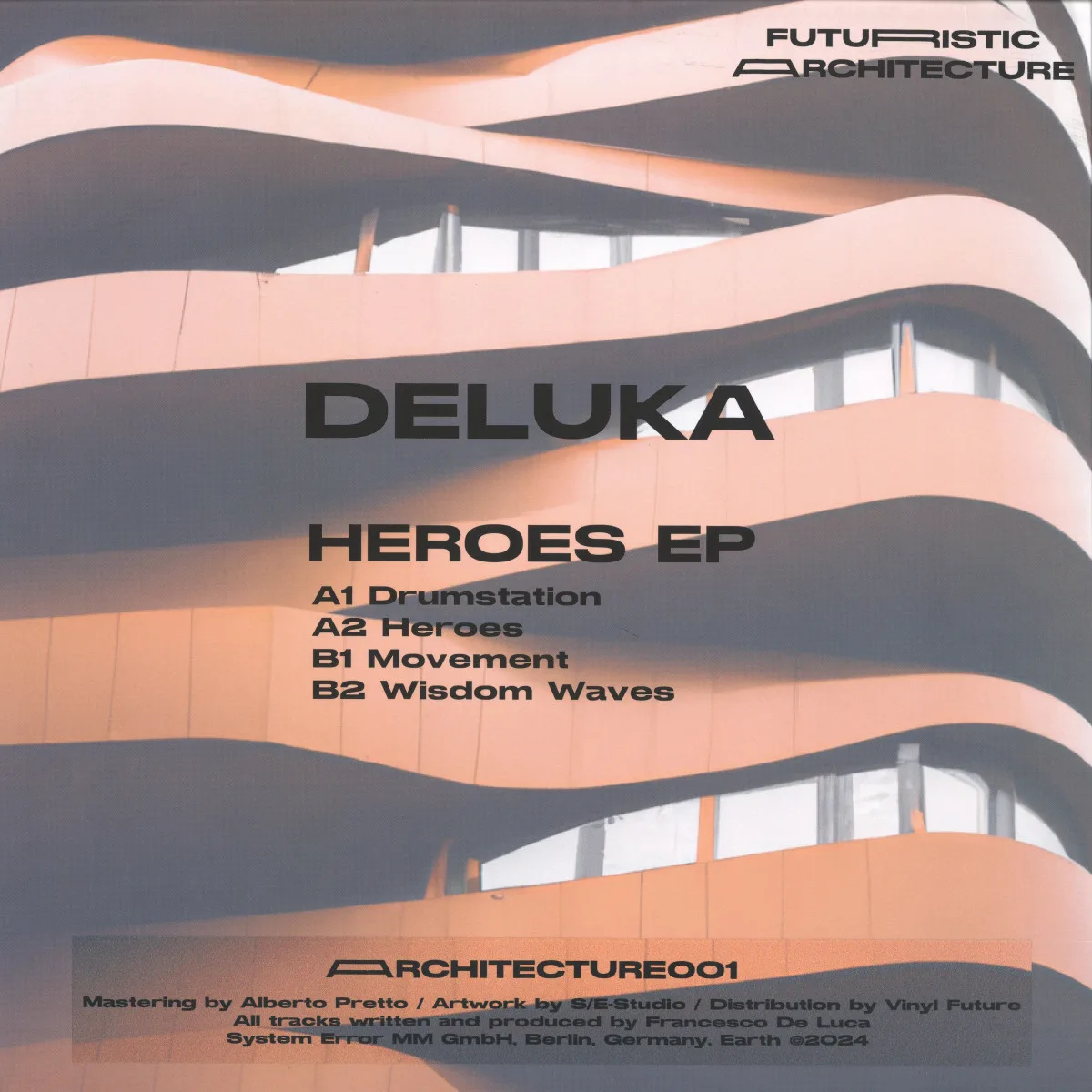 Обратная сторона обложки — Deluka — Heroes EP