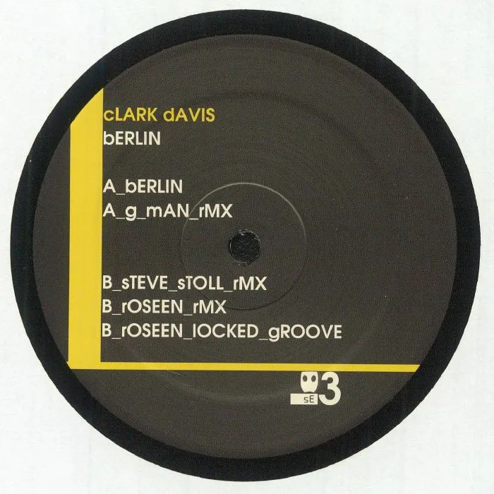 Обратная сторона обложки — Clark DAVIS — Berlin