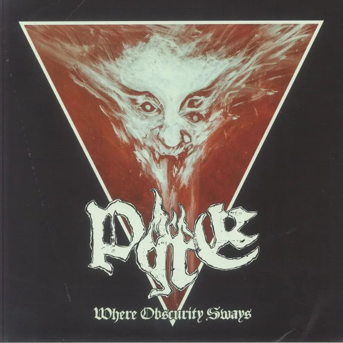 Front cover — PYRE — Where Obscurity Sways