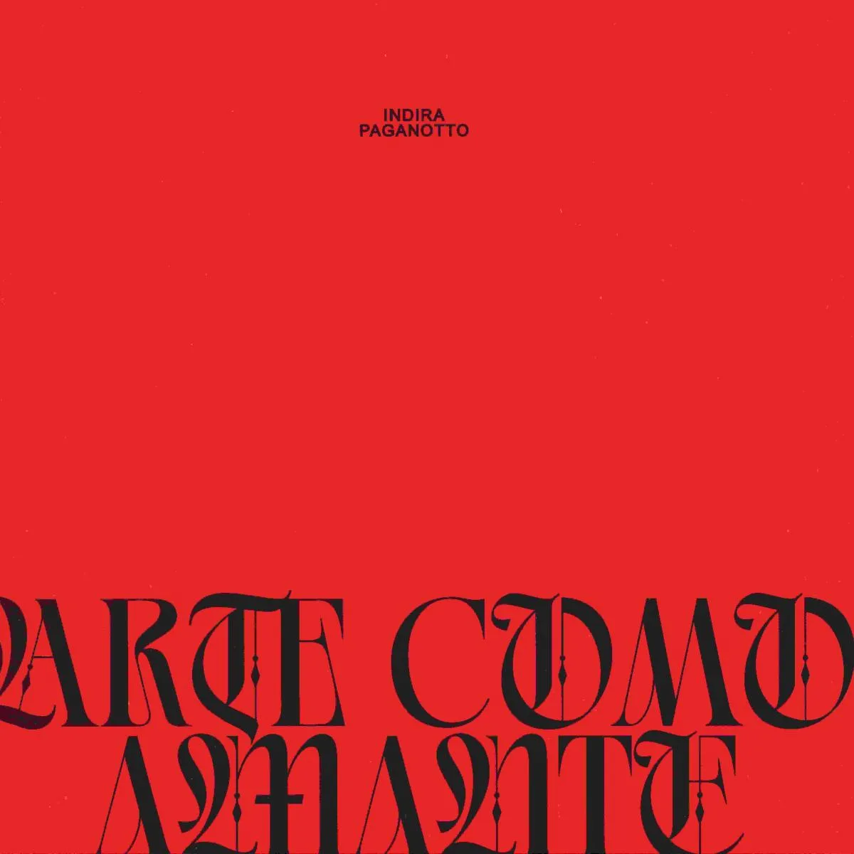 Обратная сторона обложки — Indira Paganotto — Arte Como Amante LP