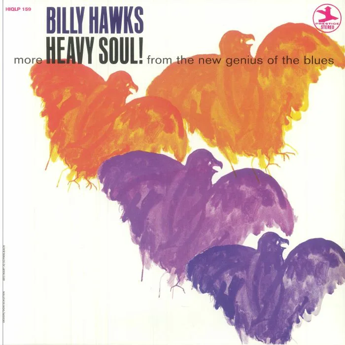 Лицевая сторона обложки — Billy HAWKS — Heavy Soul!