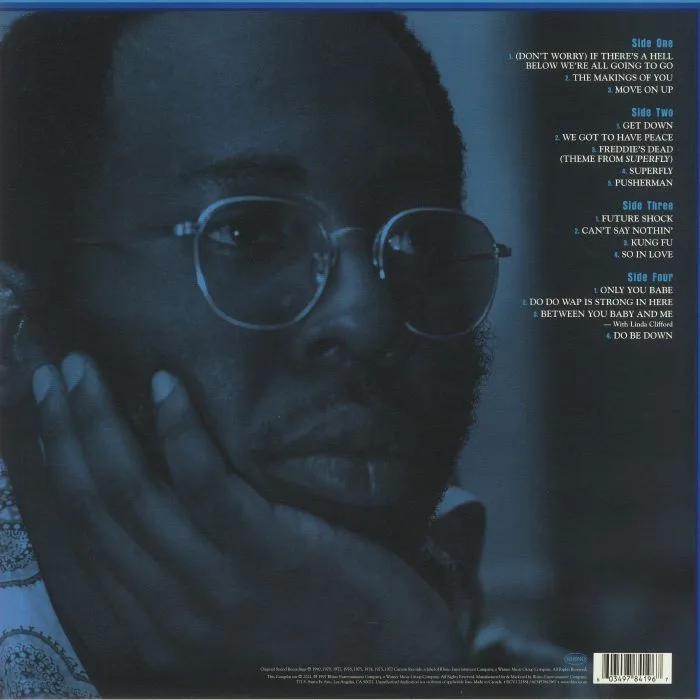 Обратная сторона обложки — Curtis MAYFIELD — The Very Best Of Curtis Mayfield