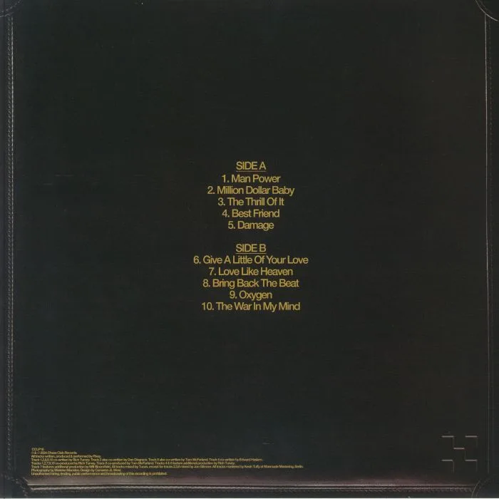 Back cover — PIXEY — Million Dollar Baby