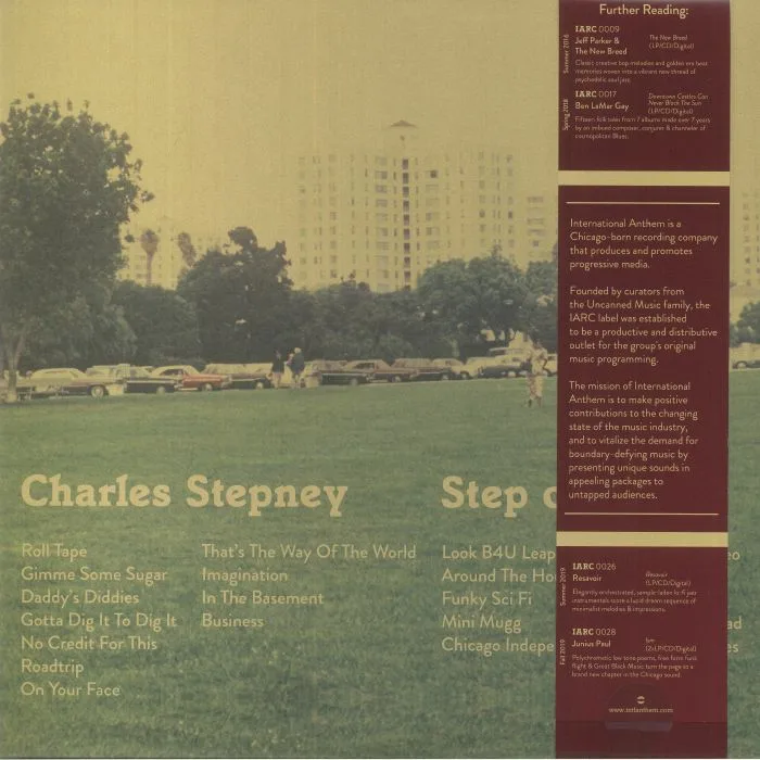 Back cover — Charles STEPNEY — Step On Step