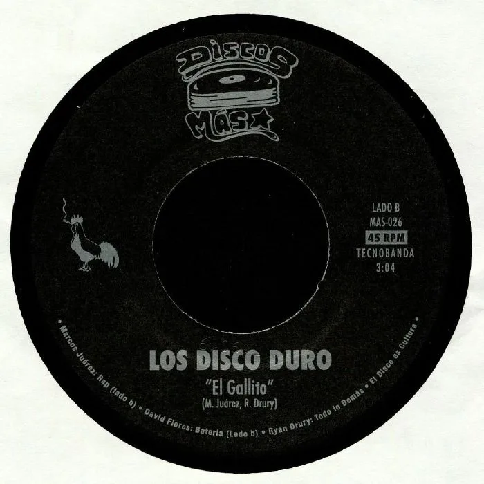 Обратная сторона обложки — LOS DISCO DURO — Cumbia Sampuesana