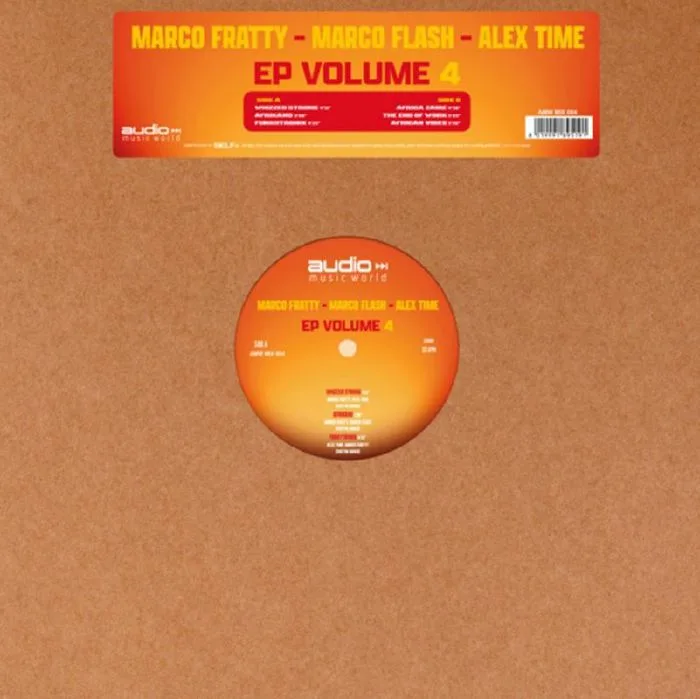 Лицевая сторона обложки — Marco FRATTY / MARCO FLASH / ALEX TIME — EP Volume 4