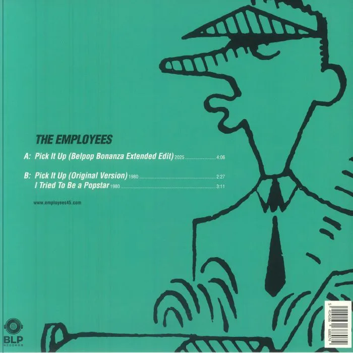 Back cover — The EMPLOYEES — Pick It Up