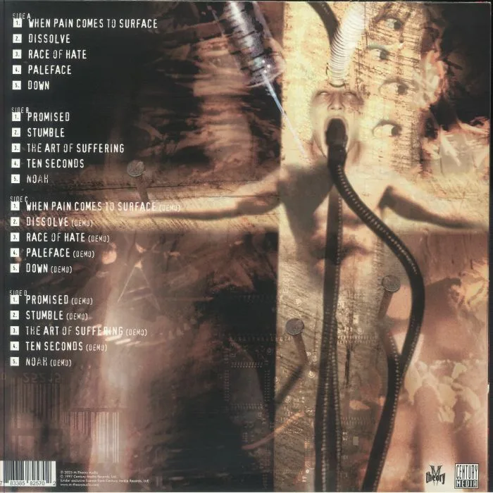 Back cover — SKINLAB — Bound Gagged & Blindfolded (Record Store Day RSD 2025)