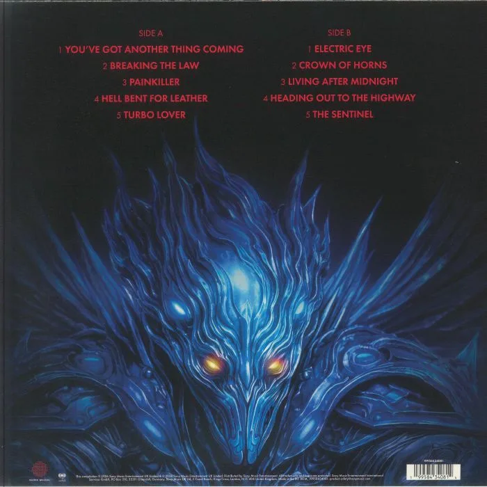 Обратная сторона обложки — JUDAS PRIEST — The Best Of Judas Priest