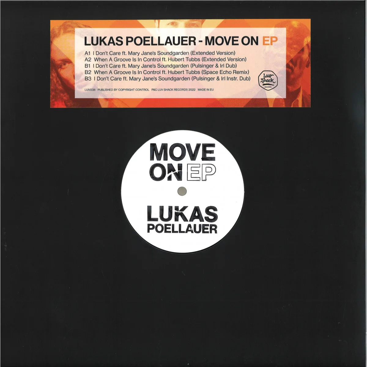 Front cover — Lukas Poellauer — Move On EP