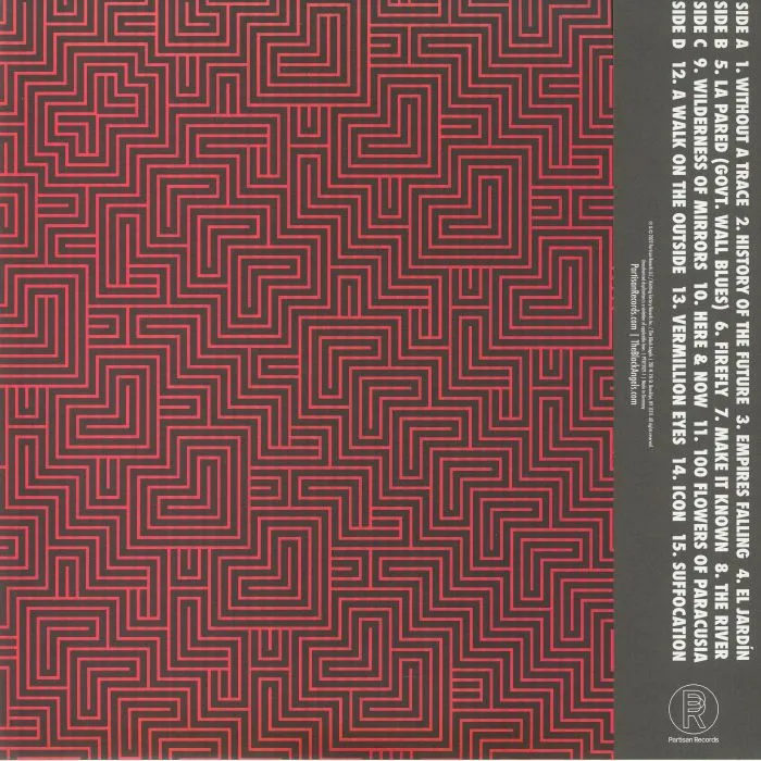 Обратная сторона обложки — The BLACK ANGELS — Wilderness Of Mirrors