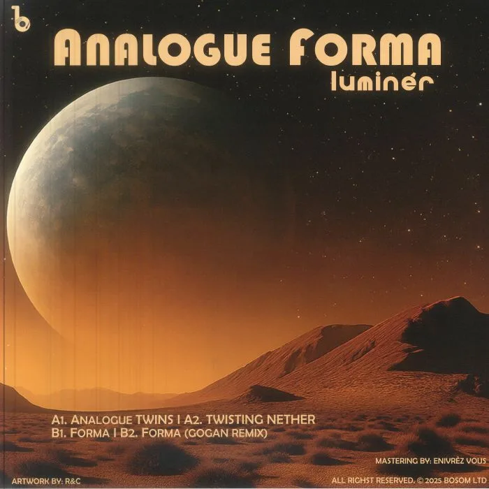 Лицевая сторона обложки — LUMINER / GOGAN — Analogue Forma