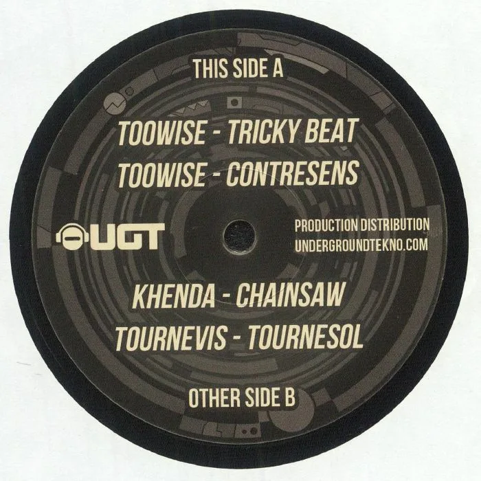 Лицевая сторона обложки — TOOWISE / KHENDA / TOURNEVIS — Free Tekno 02