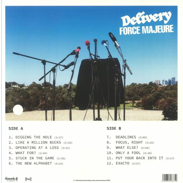 Обратная сторона обложки — DELIVERY — Force Majeure