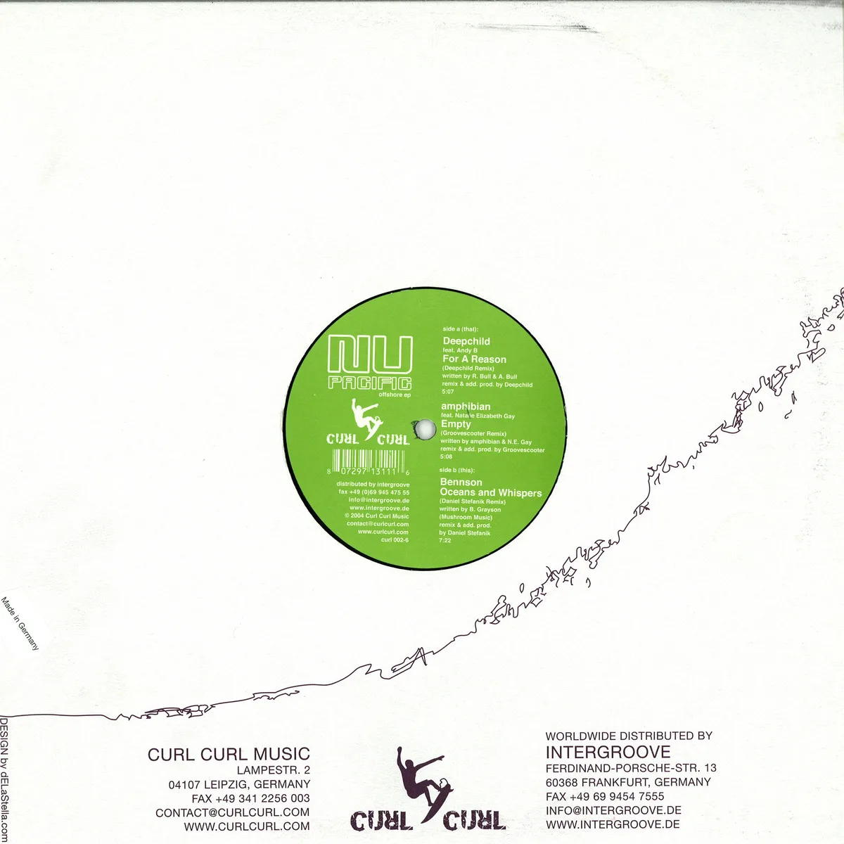 Back cover — Nu Pacific — Offshire Ep