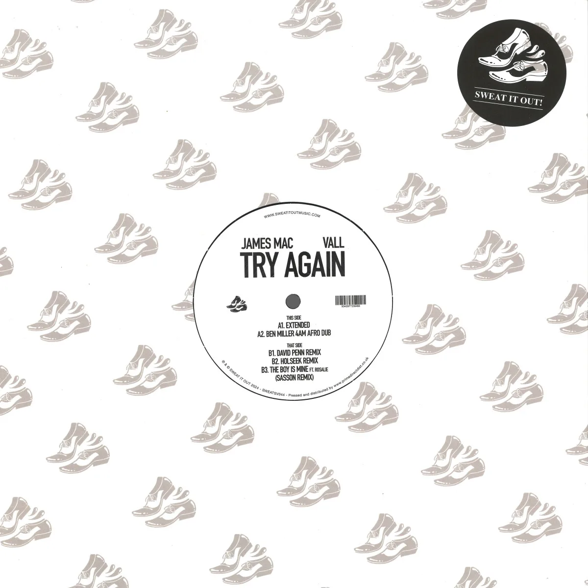 Back cover — James Mac&Vall — Try Again
