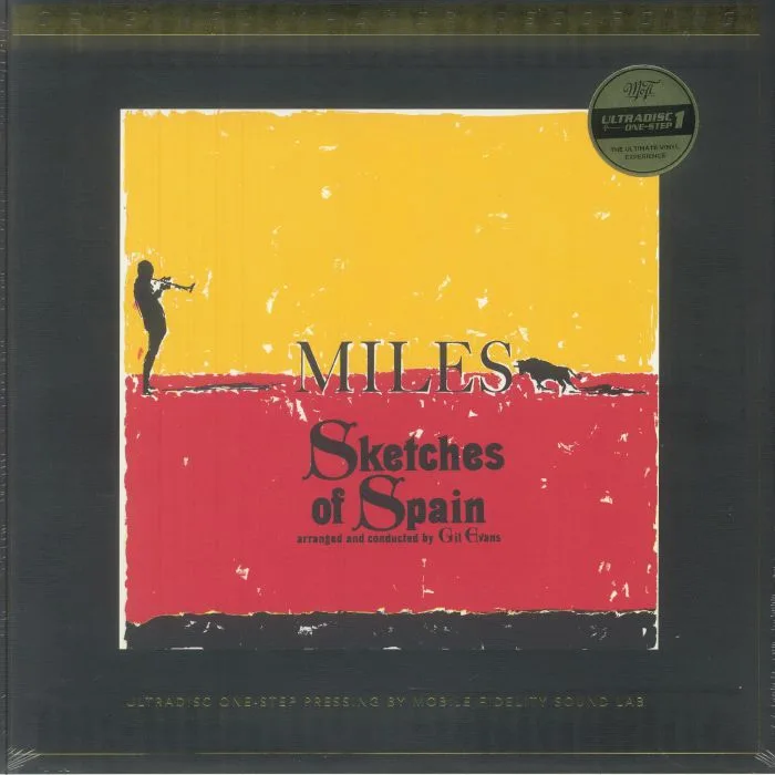 Лицевая сторона обложки — Miles DAVIS — Sketches Of Spain (65th Anniversary)