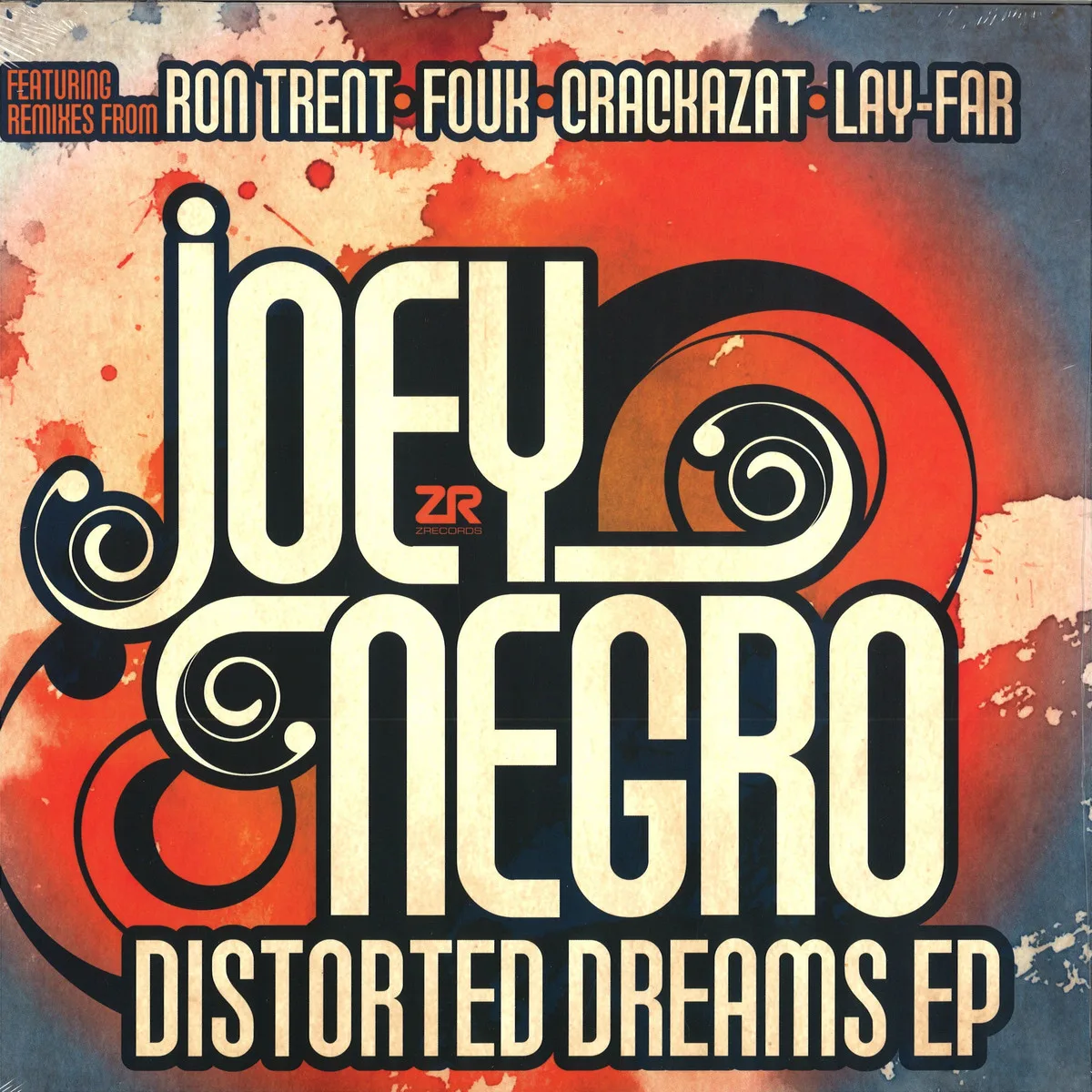 Лицевая сторона обложки — Joey Negro — Distorted Dreams EP