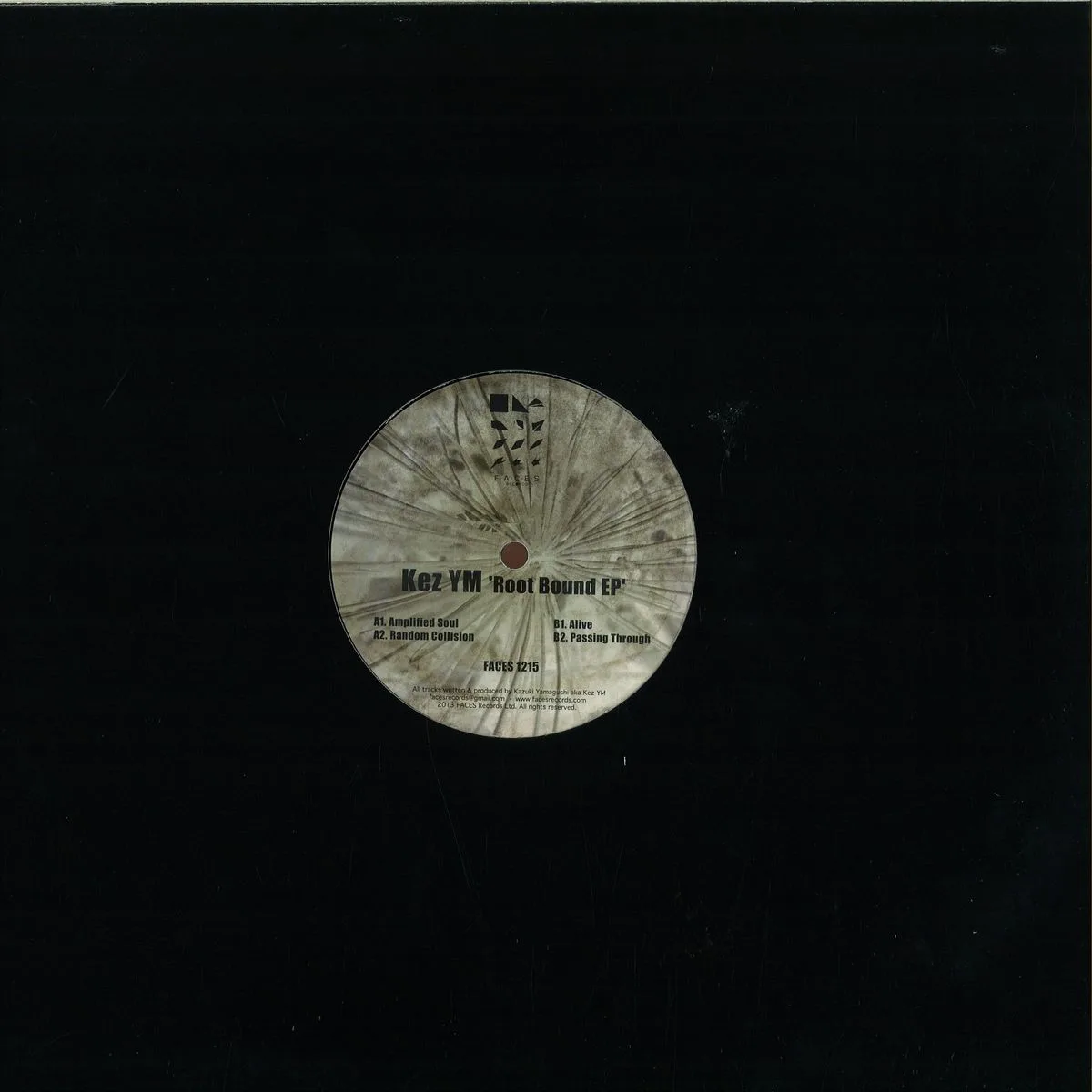 Back cover — Kez Ym — Root Bound Ep