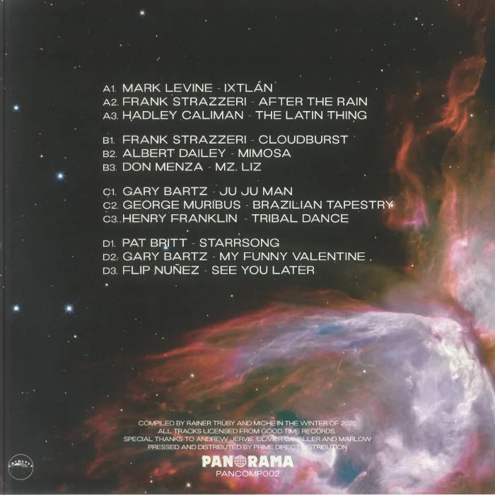 Обратная сторона обложки — Rainer TRUBY / MICHE / VARIOUS — The Catalyst Files (Record Store Day RSD 2026)