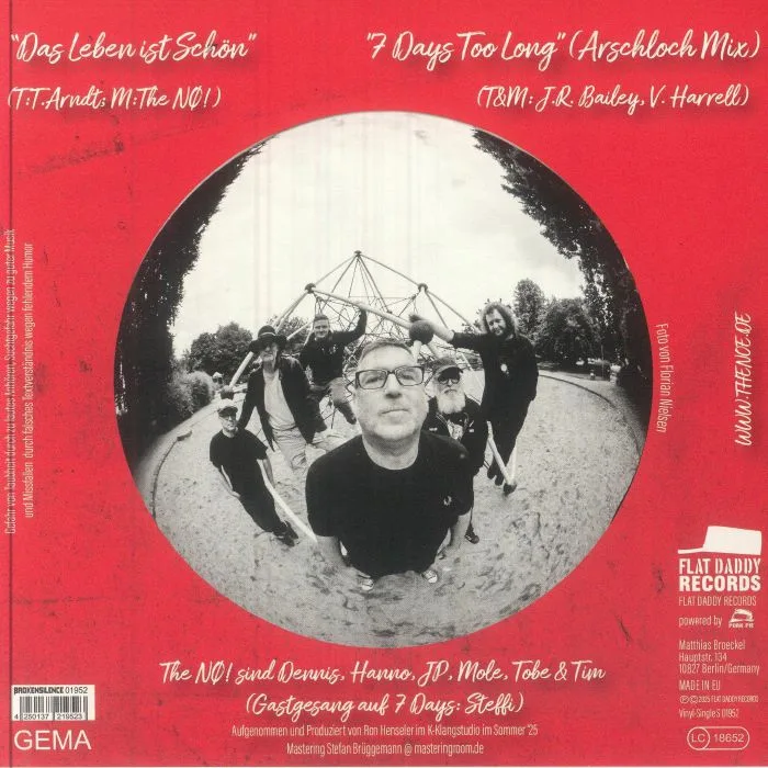 Back cover — The NOE — Das Leben Ist Schon