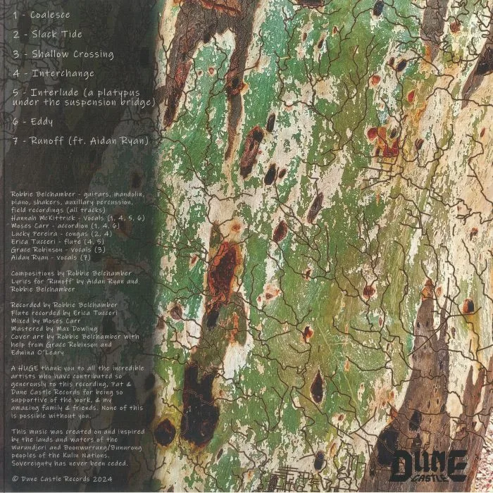 Back cover — Robbie BELCHAMBER — Trails