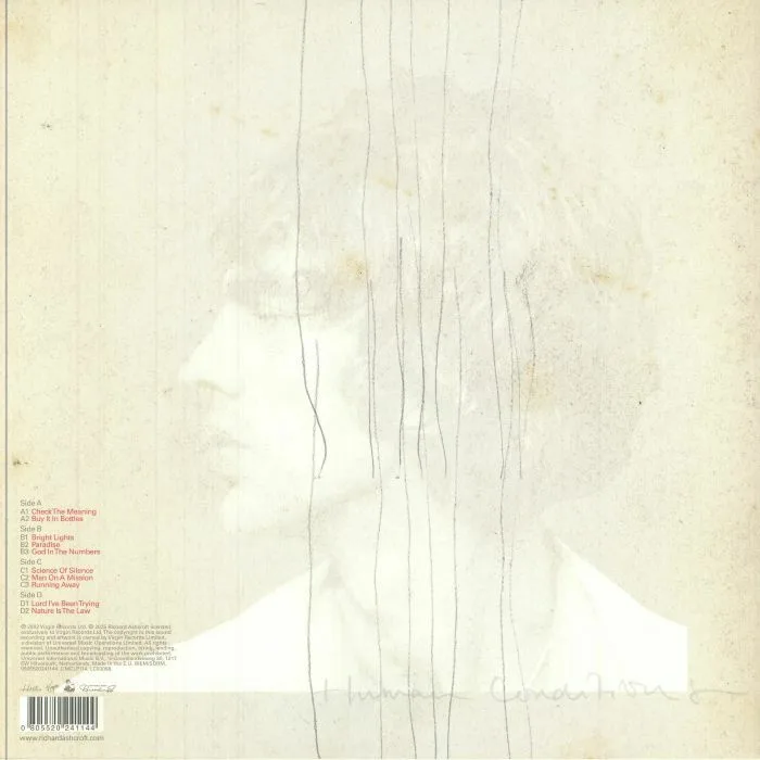 Back cover — Richard ASHCROFT — Human Conditions (B-STOCK)
