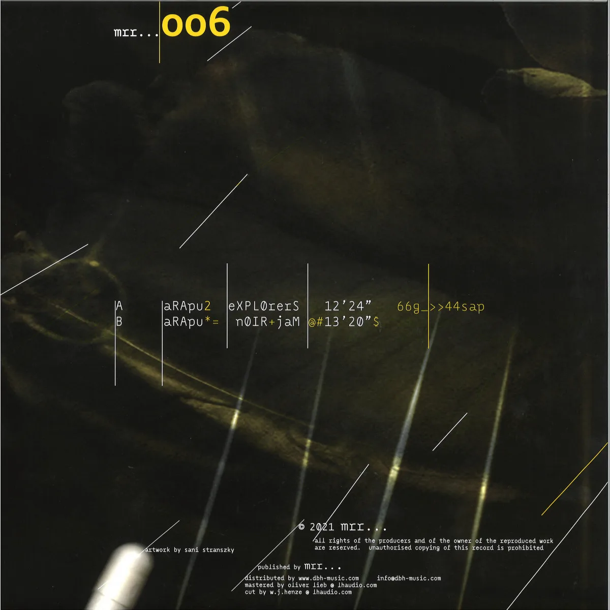 Обратная сторона обложки — Arapu — Back 2 Bass