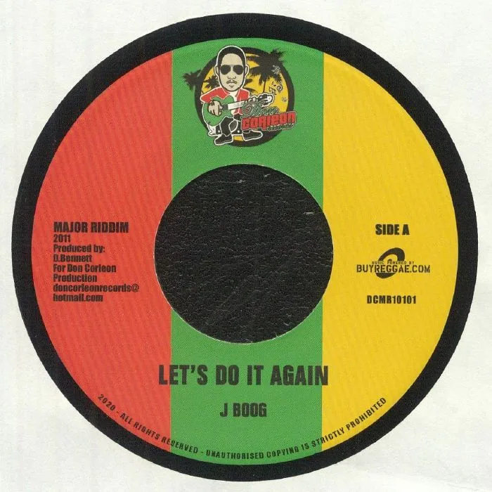 J BOOG — Let's Do It Again (Major Riddim) (reissue)