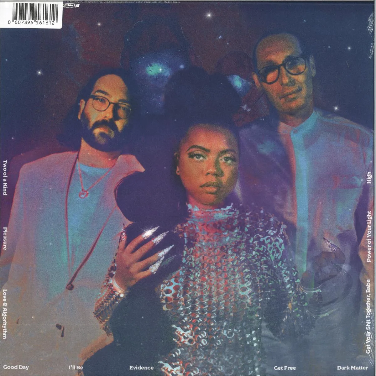 Обратная сторона обложки — Seratones — Love & Algorhythms LP