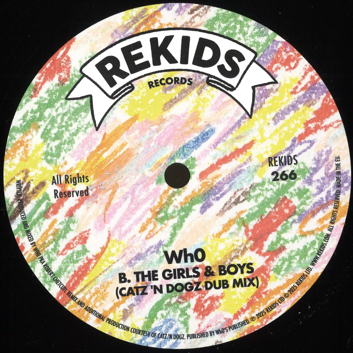 Лицевая сторона обложки — Wh0 — The Girls & Boys