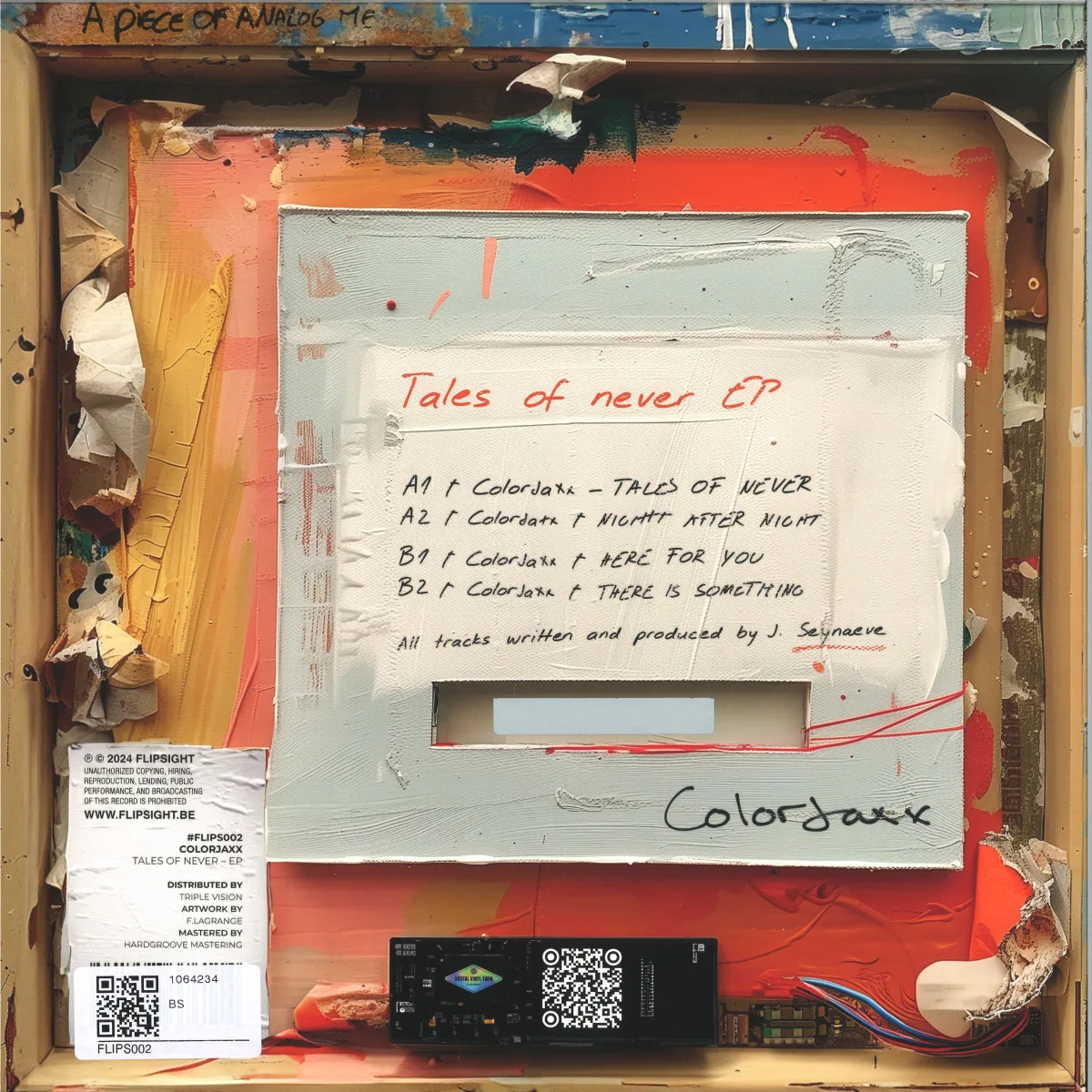 Back cover — Colorjaxx — Tales Of Never EP