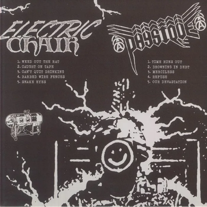 Обратная сторона обложки — ELECTRIC CHAIR / PHYSIQUE — Split