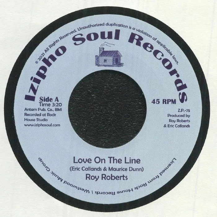 Front cover — Roy ROBERTS / ROY ROBERTS EXPERIENCE — Love On The Line