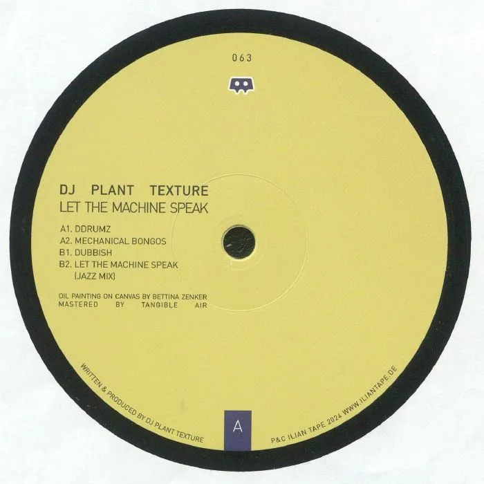 Лицевая сторона обложки — DJ PLANT TEXTURE — Let The Machine Speak