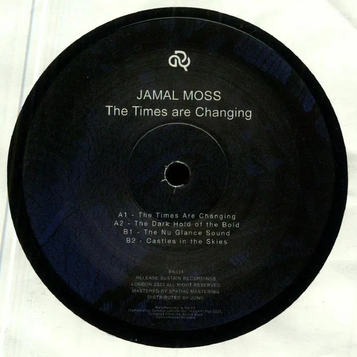 Back cover — Jamal MOSS — The Times Are Changing EP
