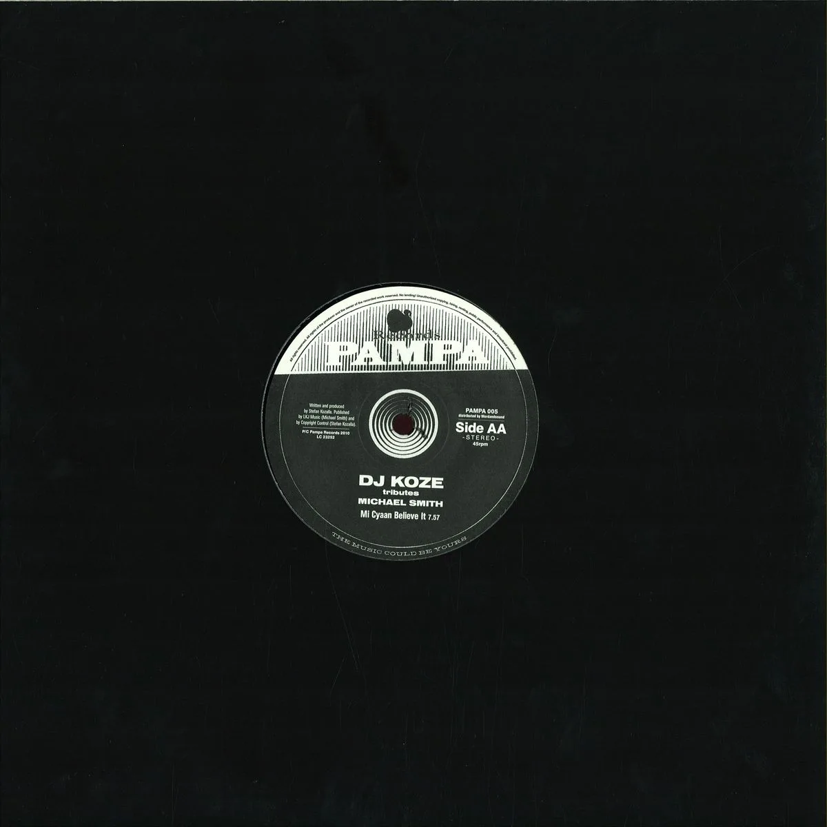 Back cover — Nathan Fake,Dj Koze — Xmas Rush, Mi Cyaan Believe