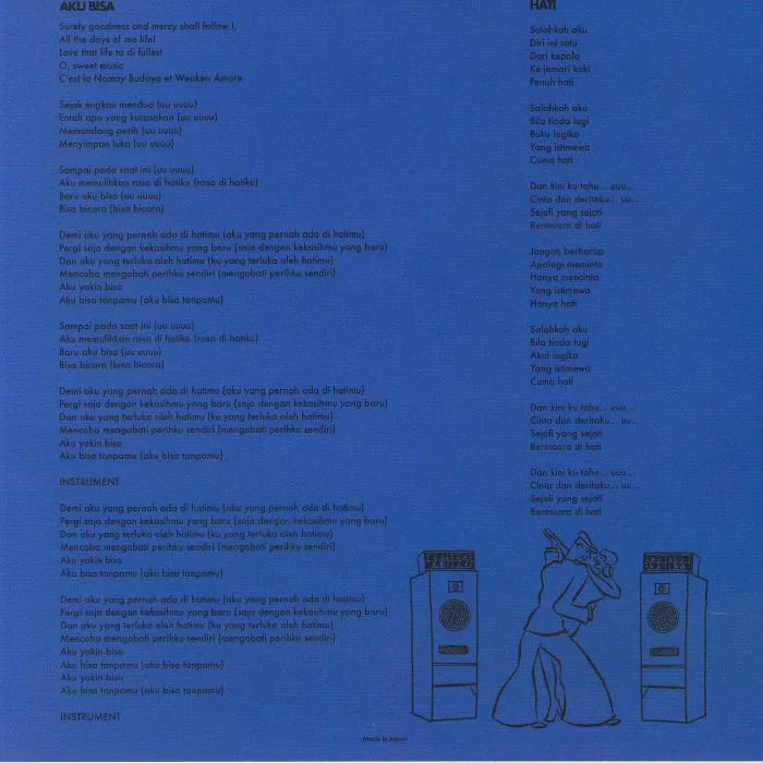 Back cover — Namoy BUDAYA — Aku Bisa