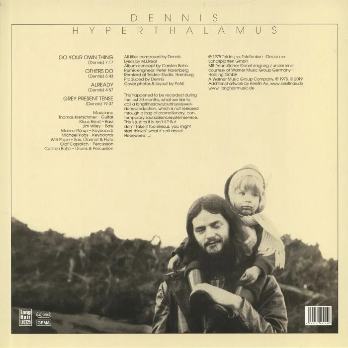 Back cover — DENNIS — Hyperthalamus