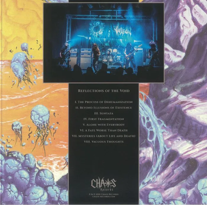 Back cover — QUESTION — Reflections Of The Void